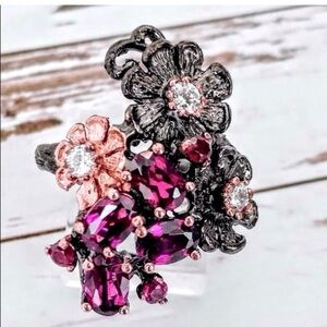 Garnet Artisan Ring